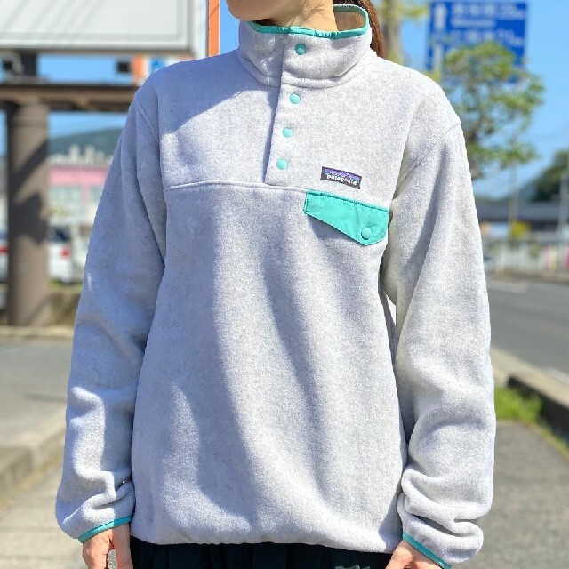ギフト L 新品 22AW パタゴニア シンチラ スナップT ブラック フリース
