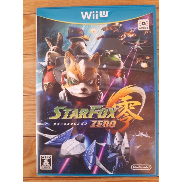 Wii U(ウィーユー)のSTAR FOX 零 ZERO スターフォックス ゼロ エンタメ/ホビーのゲームソフト/ゲーム機本体(家庭用ゲームソフト)の商品写真