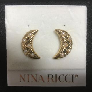 ニナリッチ(NINA RICCI)の【dior  vintage様専用】ニナリッチ　月ピアス(ピアス)