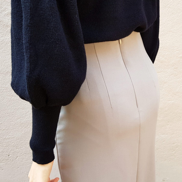 dholic(ディーホリック)のスリットHラインスカート レディースのスカート(ロングスカート)の商品写真