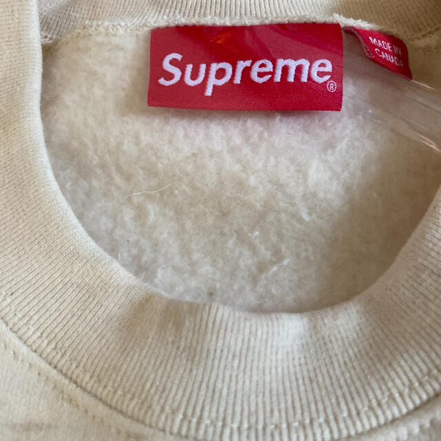 supreme aerial crewneck natural s クルーネック