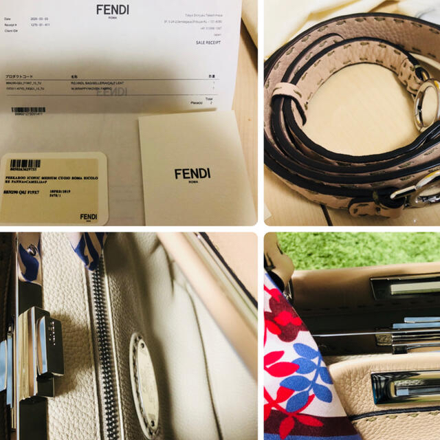 FENDI(フェンディ)のフェンディ FENDI セレリア ピーカブー ミディアム レディースのバッグ(ハンドバッグ)の商品写真