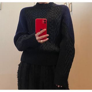 sacai - Sacai サカイ ケーブルニットの通販 by M|サカイならラクマ