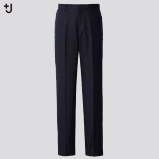 ユニクロ(UNIQLO)のUNIQLO +J ウールスリムフィットパンツ　ジルサンダー　サイズ76(スラックス)