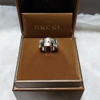 グッチ(Gucci)のmiumiu様専用！GUCCI FINE RING 18K  ブラックストーン(リング(指輪))