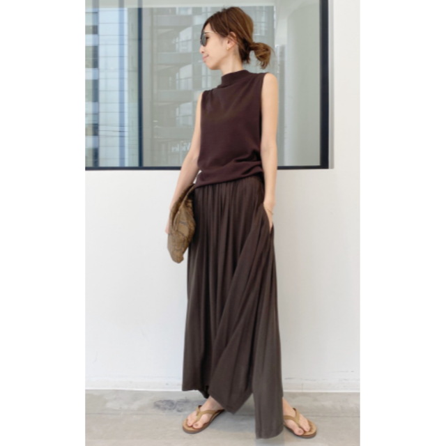 L'Appartement DEUXIEME CLASSE(アパルトモンドゥーズィエムクラス)の新品タグ付きL'Appartement　Jersey Gather Skirt　 レディースのスカート(ロングスカート)の商品写真