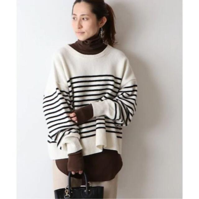 FRAMeWORK - 専用☆FRAMeWORK☆スーパージーロン 2Wayボーダーカーデ ...