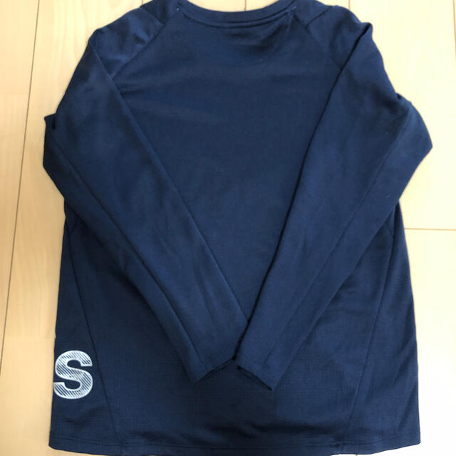 adidas(アディダス)のアディダス ロングスリーブTシャツ 160cmボーイズ キッズ/ベビー/マタニティのキッズ服男の子用(90cm~)(Tシャツ/カットソー)の商品写真