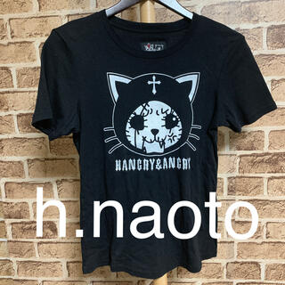 エイチナオト(h.naoto)のh.naoto  Tシャツ　黒　品番38 (Tシャツ(半袖/袖なし))