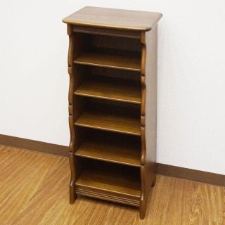 カリモク家具 - karimoku カリモク ブナ材 五段スリッパラック 収納