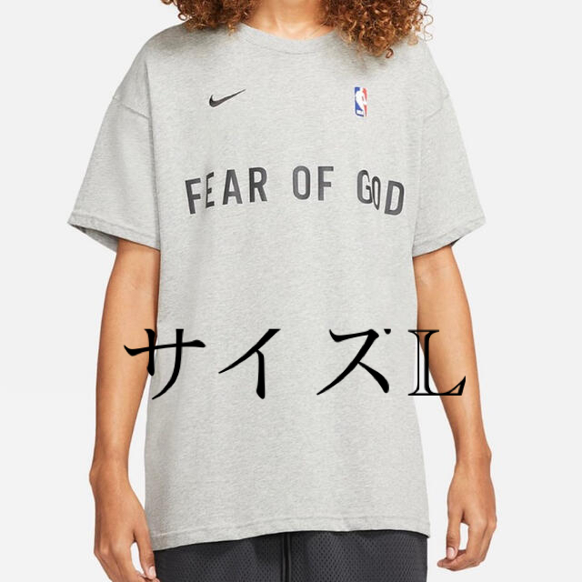 Nike Fear of God Tシャツ NBA  グレー Lサイズ