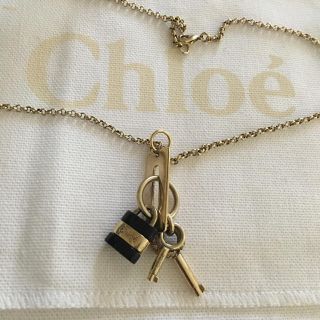 クロエ(Chloe)のクロエ シンプルスタイルのアクセントに(ネックレス)