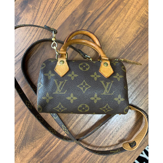 ルイヴィトン(LOUIS VUITTON)の最終お値下げ　ルイヴィトン　ミニスピーディー　モノグラム(ショルダーバッグ)