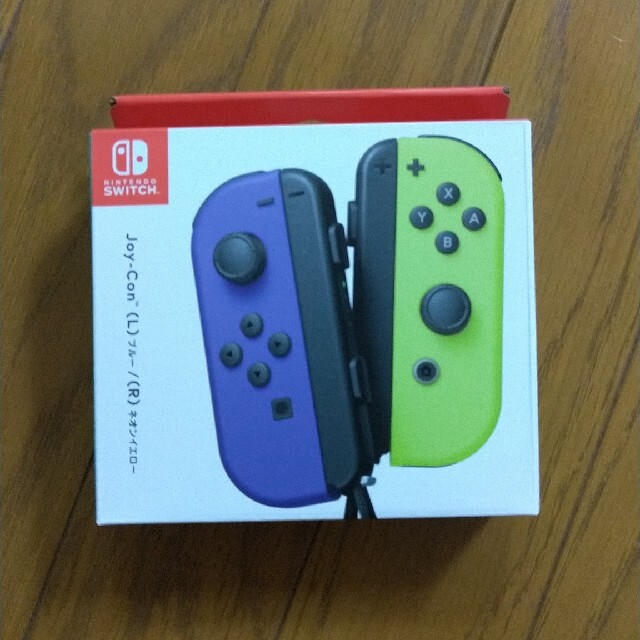 Nintendo Switch joycon ブルー ネオンイエロー