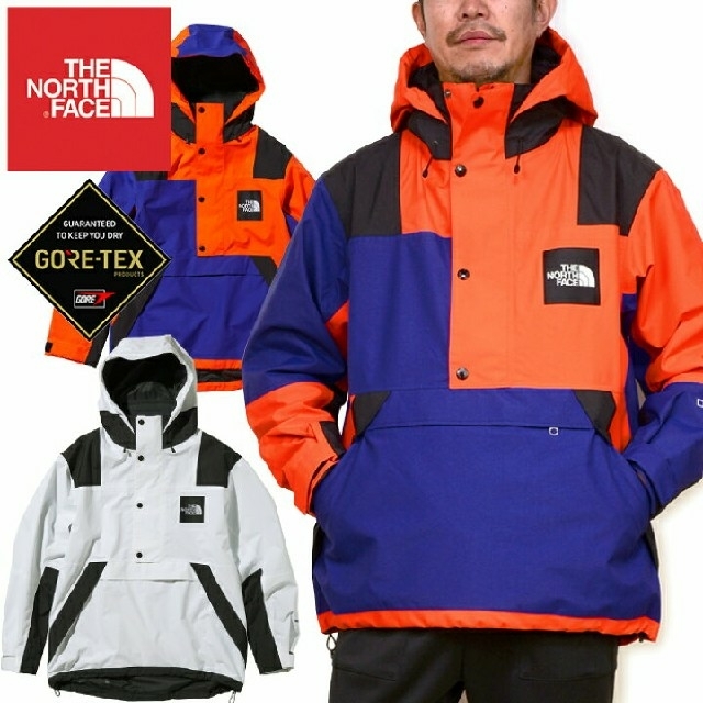 【ほぼ新品】M ノースフェイス RAGE GTX SHELL PULLOVER