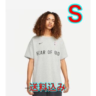 フィアオブゴッド(FEAR OF GOD)のfear of god nike  Tシャツ　グレー　Sサイズ　即日発送(Tシャツ/カットソー(半袖/袖なし))