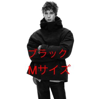 ユニクロ(UNIQLO)のUNIQLO +J ハイブリッドダウンオーバーサイズパーカー Mサイズ　ブラック(ダウンジャケット)