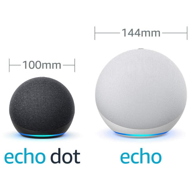 ECHO(エコー)の【新型】Echo (エコー) 第4世代 スマホ/家電/カメラのオーディオ機器(スピーカー)の商品写真