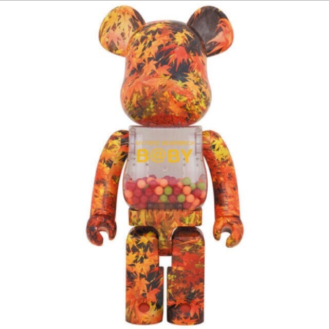 MEDICOM TOY(メディコムトイ)のMY FIRST BE@RBRICK B@BY AUTUMN LEAVES エンタメ/ホビーのおもちゃ/ぬいぐるみ(キャラクターグッズ)の商品写真