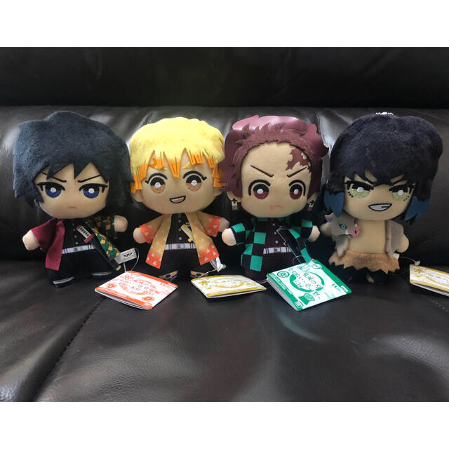 鬼滅の刃 ともぬい 冨岡義勇&我妻善逸&竈門炭次郎&嘴平伊之助&煉獄杏
