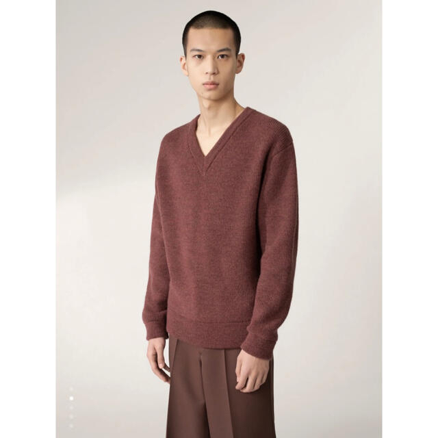 LEMAIRE 21AW wool alpaca cardigan M