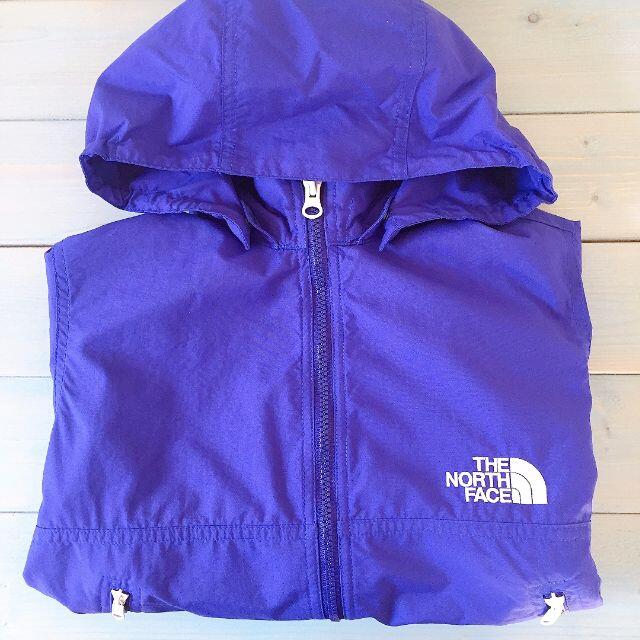 THE NORTH FACE(ザノースフェイス)のノースフェイス キッズ コンパクトジャケット  120 ブルー  キッズ/ベビー/マタニティのキッズ服男の子用(90cm~)(ジャケット/上着)の商品写真