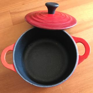 ルクルーゼ(LE CREUSET)のル・クルーゼ　ミニ鍋(食器)