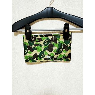 アベイシングエイプ(A BATHING APE)の未使用品:bape × puma 限定コラボ リバーシブルヘッドバンド(バンダナ/スカーフ)