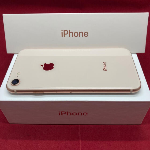 SIMフリー iPhone8 64GB ゴールド256GB