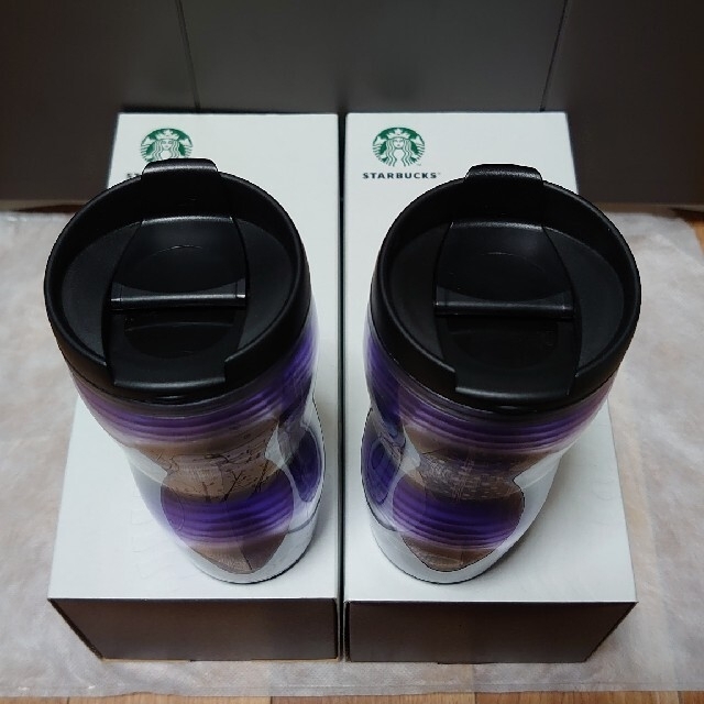 Starbucks Coffee(スターバックスコーヒー)の新品！スタバ HOKKAIDOタンブラー 2個セット※1個訳有り&マグ1個セット インテリア/住まい/日用品のキッチン/食器(タンブラー)の商品写真