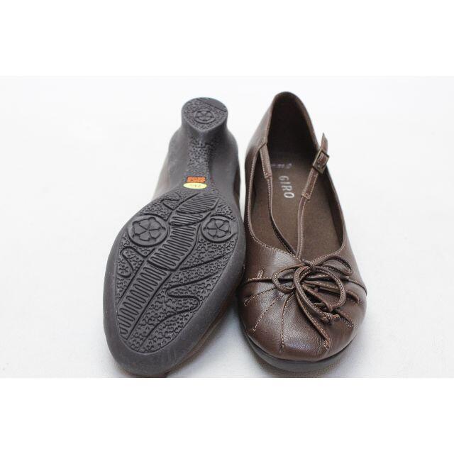 asics(アシックス)の74■GIRO ジーロ 本革デザインパンプス(24ｃｍ2E)美品 レディースの靴/シューズ(ハイヒール/パンプス)の商品写真