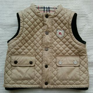 バーバリー(BURBERRY)のバーバリー　キッズ　ベスト　90センチ(ジャケット/上着)