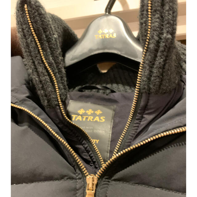 ジャケット/アウター タトラス ダウンベスト レディース 美品 黒 超