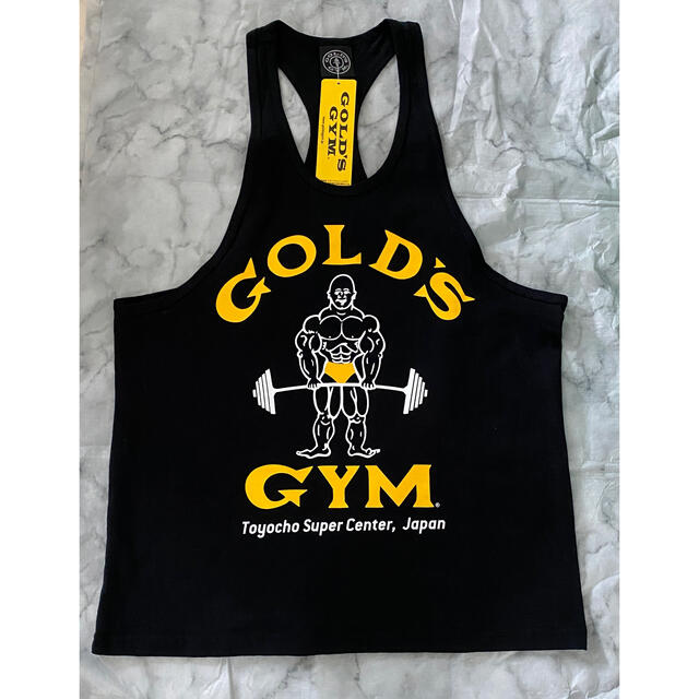 Gold's Gym ゴールドジム　新品未使用　タンクトップ　黒 メンズのトップス(タンクトップ)の商品写真