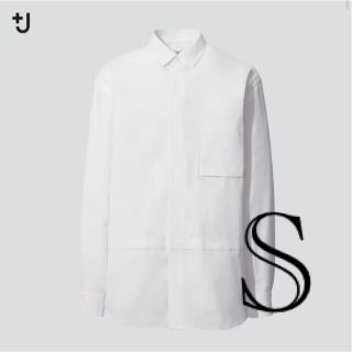 ユニクロ(UNIQLO)のジルサンダー コラボ ＋J スーピマコットン オーバーサイズシャツ Sサイズ(シャツ)