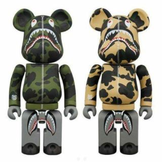 アベイシングエイプ(A BATHING APE)の超合金 CAMO SHARK BE@RBRICK 新品 未開封(その他)