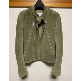 マルタンマルジェラ(Maison Martin Margiela)の【美品】19AW Maison Margiela マルジェラ 八の字ライダース (ライダースジャケット)