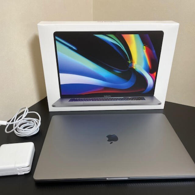 MacBook Pro 16インチ, 16GB RAM, 512GBストレージスペースグレイ