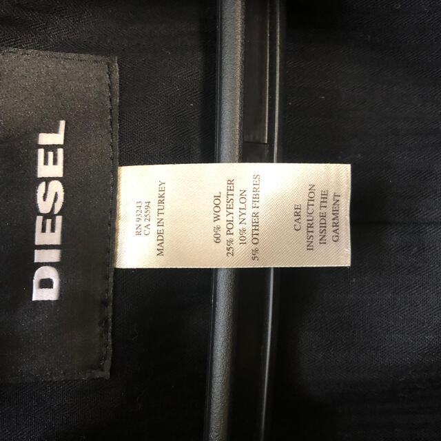 DIESEL(ディーゼル)のDIESEL ディーゼル　Pコート ピーコート　L メンズのジャケット/アウター(ピーコート)の商品写真