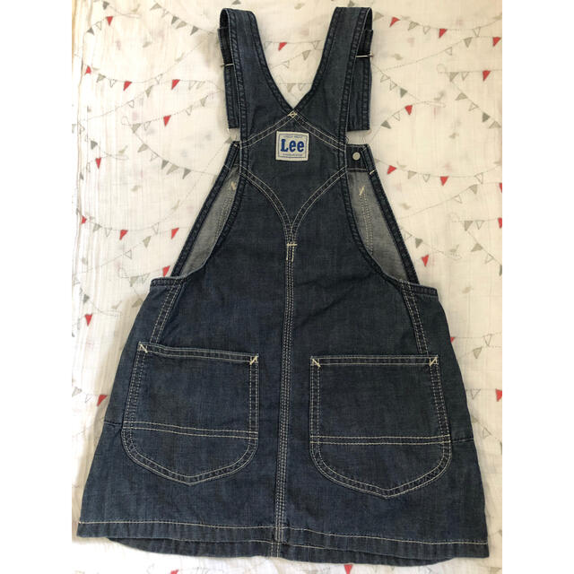 Lee(リー)のLee リー　オーバーオール　スカート　120  キッズ/ベビー/マタニティのキッズ服女の子用(90cm~)(スカート)の商品写真