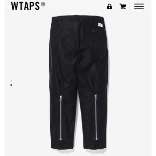 ダブルタップス(W)taps)のWTAPS BIZZ TROUSERS COTTON SATIN ダブルタップス(チノパン)