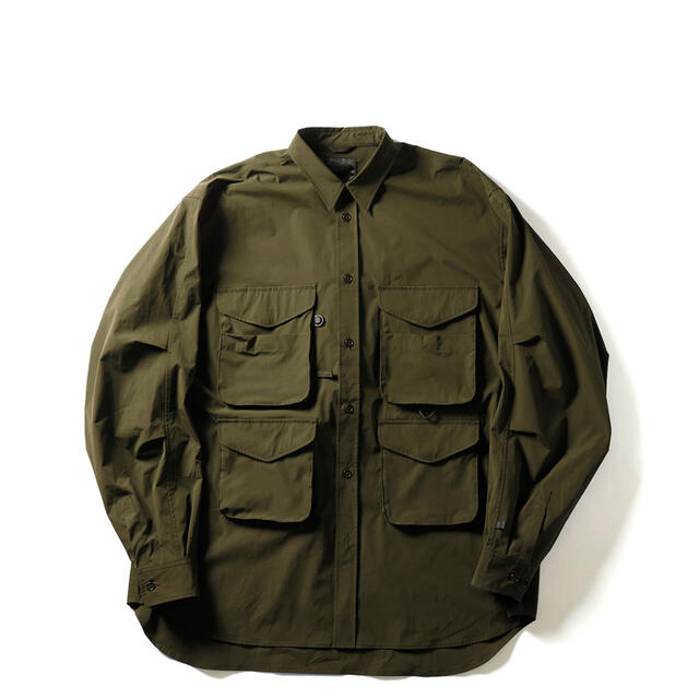 DAIWA(ダイワ)のdaiwa pier39 mulch pocket shirt オリーブ M メンズのトップス(シャツ)の商品写真