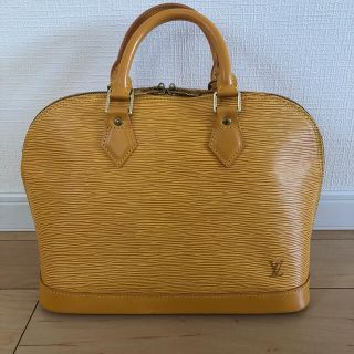 LOUIS VUITTON - ルイヴィトン アルマ エピ ハンドバッグ レザー