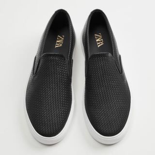 ザラ(ZARA)のZARA スリッポン　スニーカー44日本サイズ28.3センチ(スニーカー)