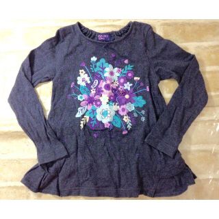 アナスイミニ(ANNA SUI mini)のANNASUImini　裾フリル長袖カットソー　120　★02YE1119813(Tシャツ/カットソー)