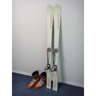 ガルモント(GARMONT)の山歩き用スキーセット　ブルーモリス、ガルモント（レディースサイズ）(板)