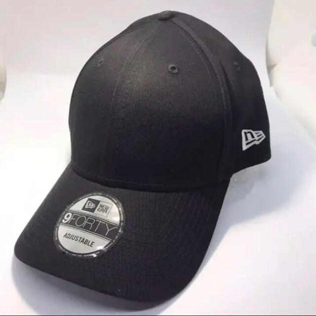 NEW ERA(ニューエラー)のニューエラ キャベツ 黒 ベーシック ブラック アジャスタブル Black メンズの帽子(キャップ)の商品写真