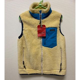 デニムダンガリー(DENIM DUNGAREE)の新品✴︎デニム&ダンガリー　ボアベスト　01サイズ(ダウンベスト)