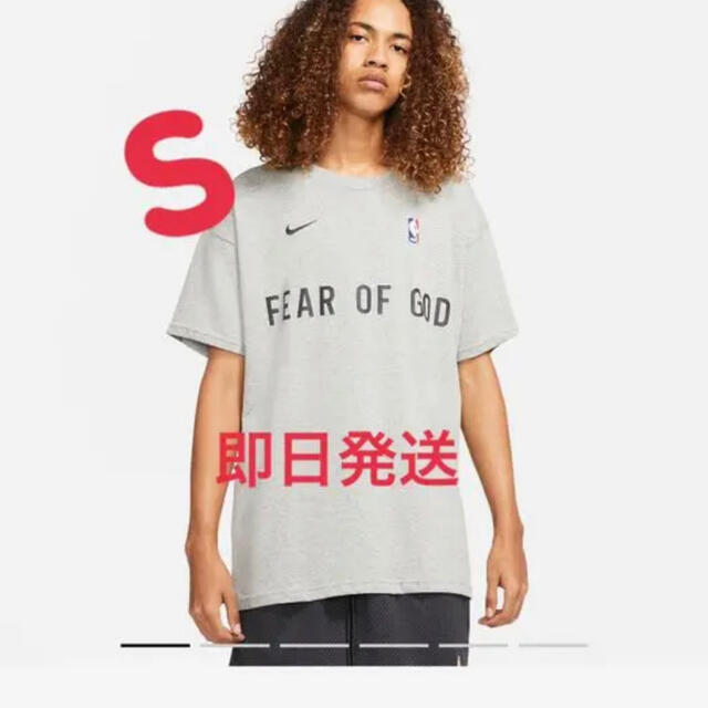 NIKE fear of god GREY Tシャツ S