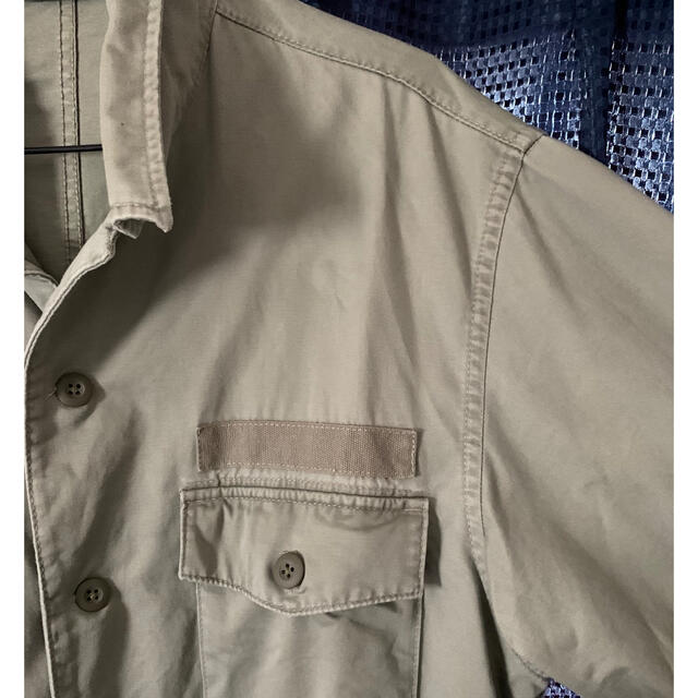 GU(ジーユー)のGU ビックミリタリーシャツ メンズのジャケット/アウター(ミリタリージャケット)の商品写真